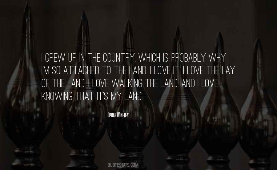 Quotes About Love The Country #232533