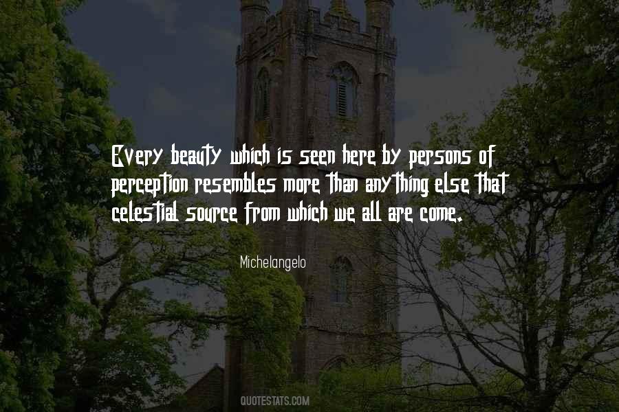 Quotes About Beauty Perception #1353562