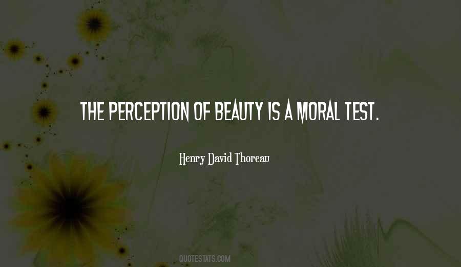 Quotes About Beauty Perception #151762