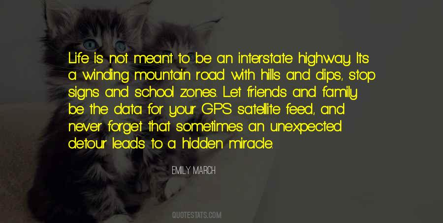 Quotes About The Winding Road #476745