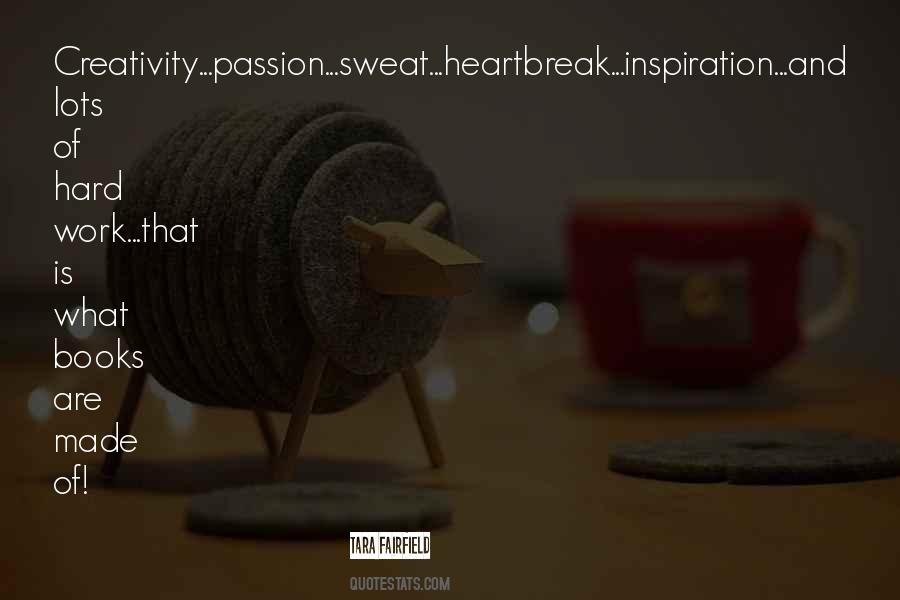 Quotes About Passion From Books #432452