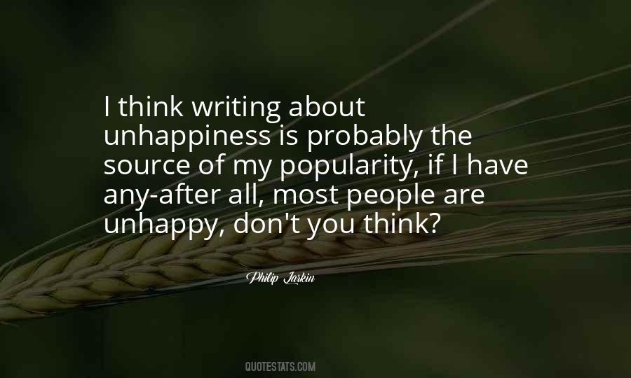 If You Are Unhappy Quotes #1662330