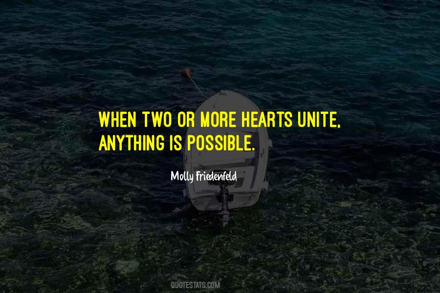 Uniting Hearts Quotes #870750