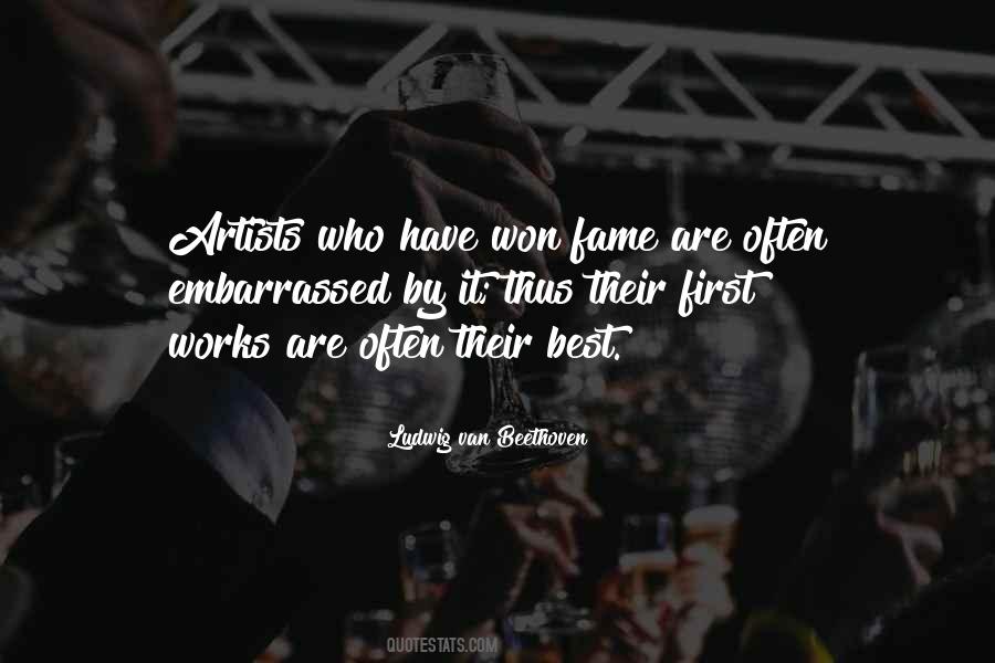 Quotes About Fame #1879142