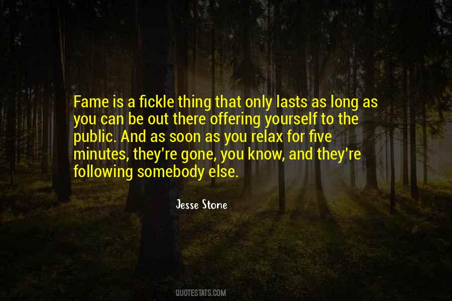 Quotes About Fame #602231