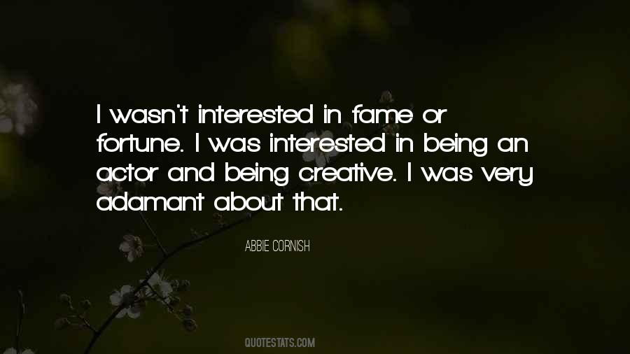 Quotes About Fame #651714