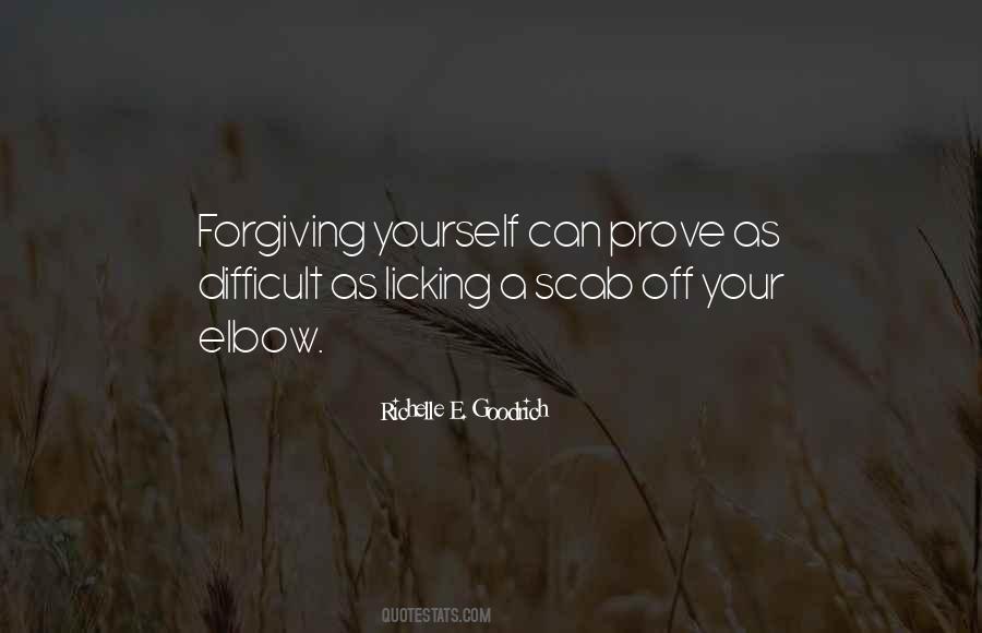 Quotes About Forgiving Self #1434505