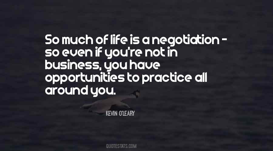 Quotes About Business Negotiation #589205