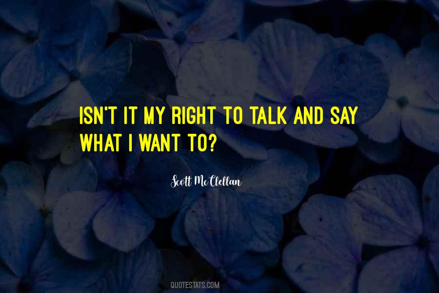 What I Want Quotes #1666794