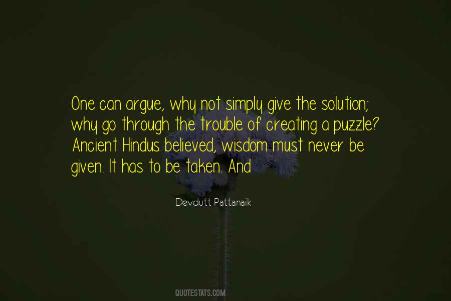 Be The Solution Quotes #85610