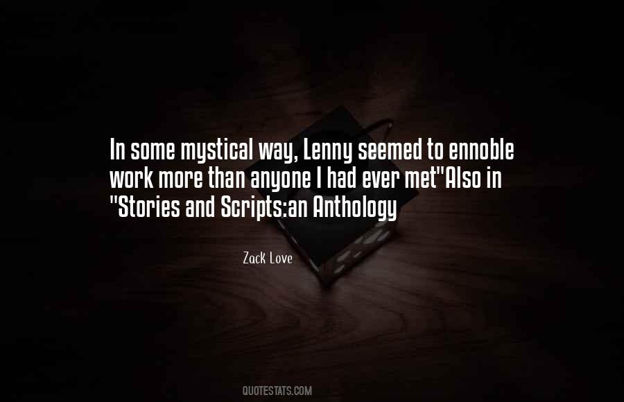 Quotes About Anthology #1117108