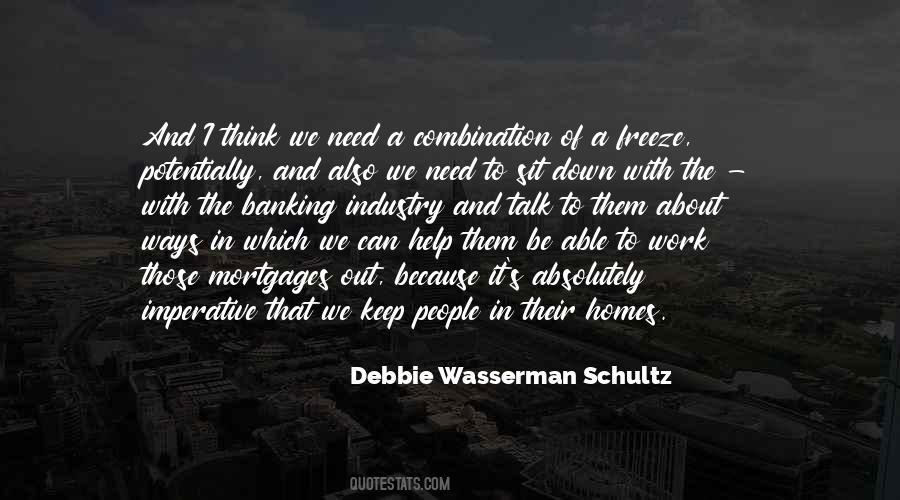 Wasserman Schultz Quotes #1815753