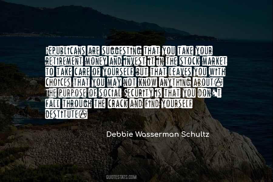 Wasserman Schultz Quotes #305089