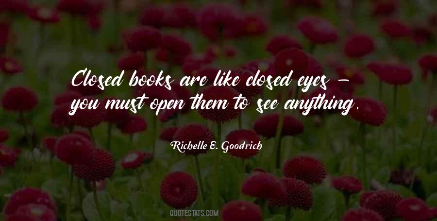 Quotes About Closed Books #1120032