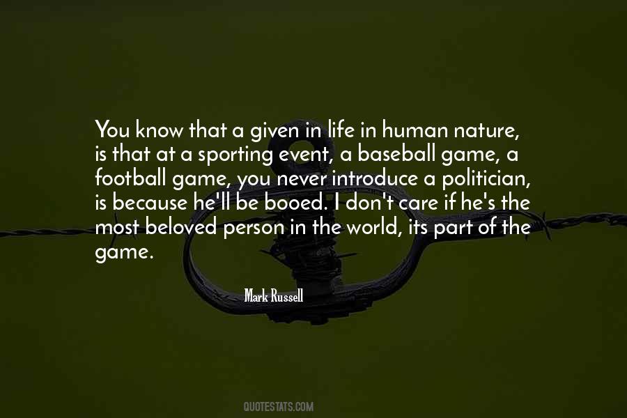 Quotes About A Football Game #1138212