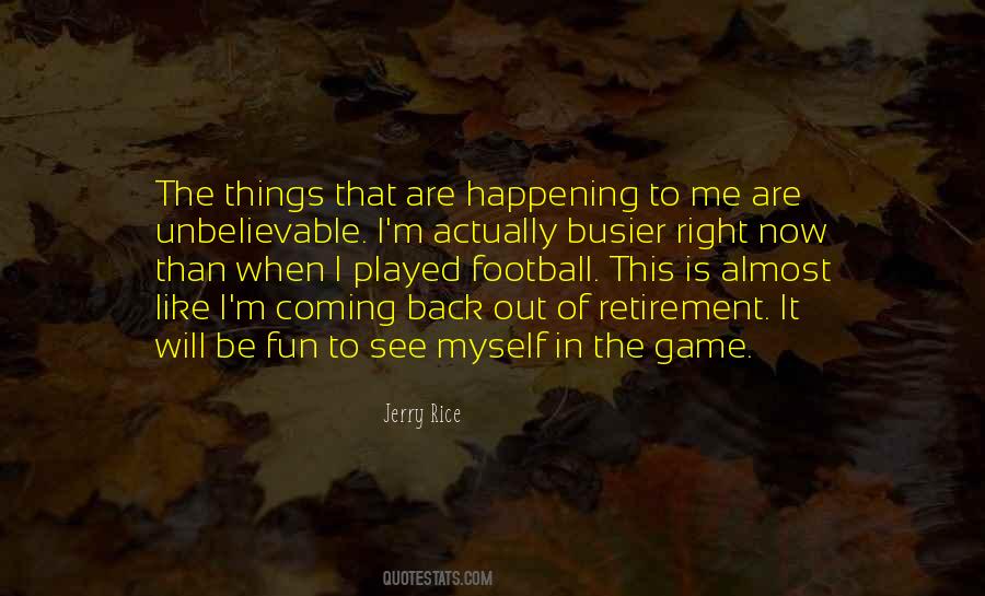 Quotes About A Football Game #11835