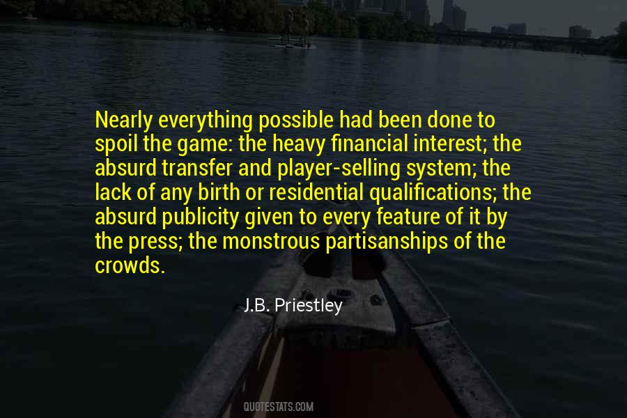 Quotes About A Football Game #193109