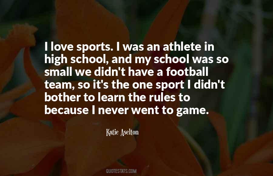 Quotes About A Football Game #76442