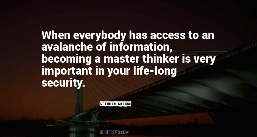 Master Of Life Quotes #13101