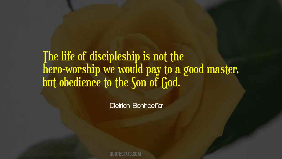 Master Of Life Quotes #636758