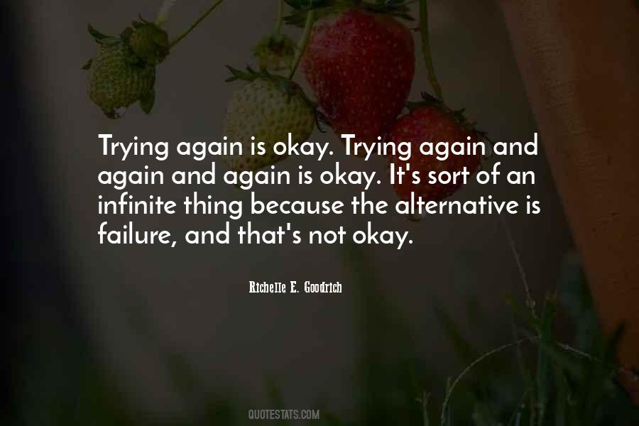 Quotes About Trying Again And Again #1116277