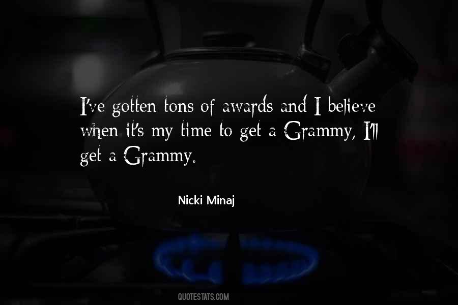 Quotes About The Grammy Awards #696998