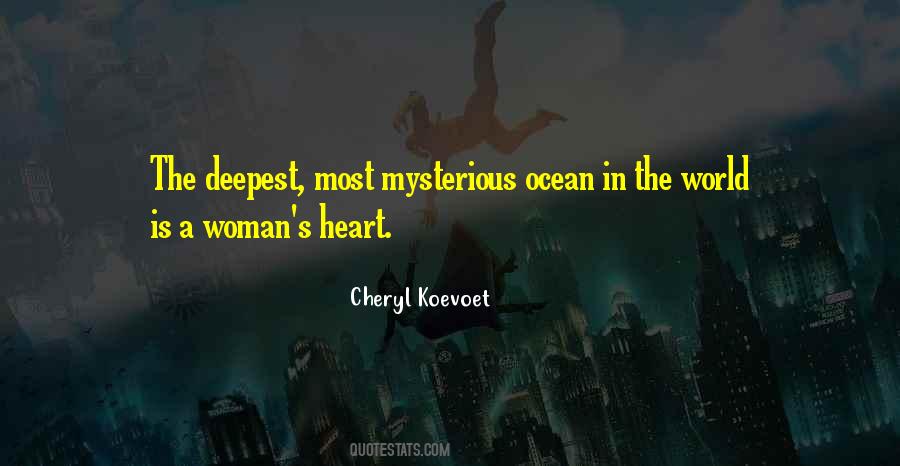 Quotes About Mysterious Woman #810470
