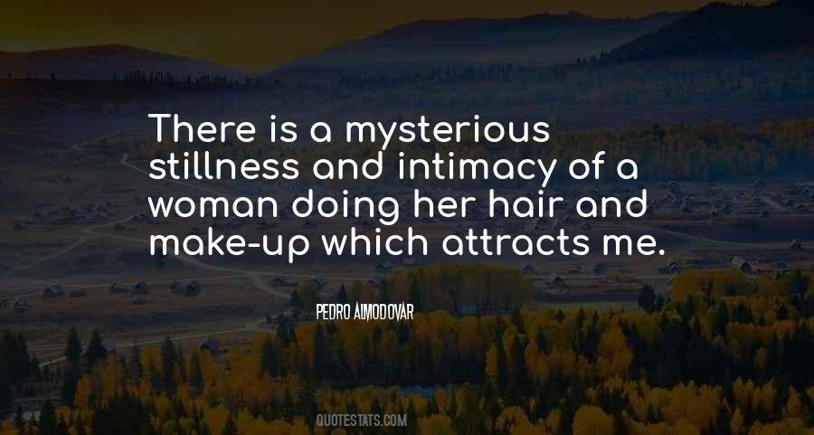 Quotes About Mysterious Woman #84621