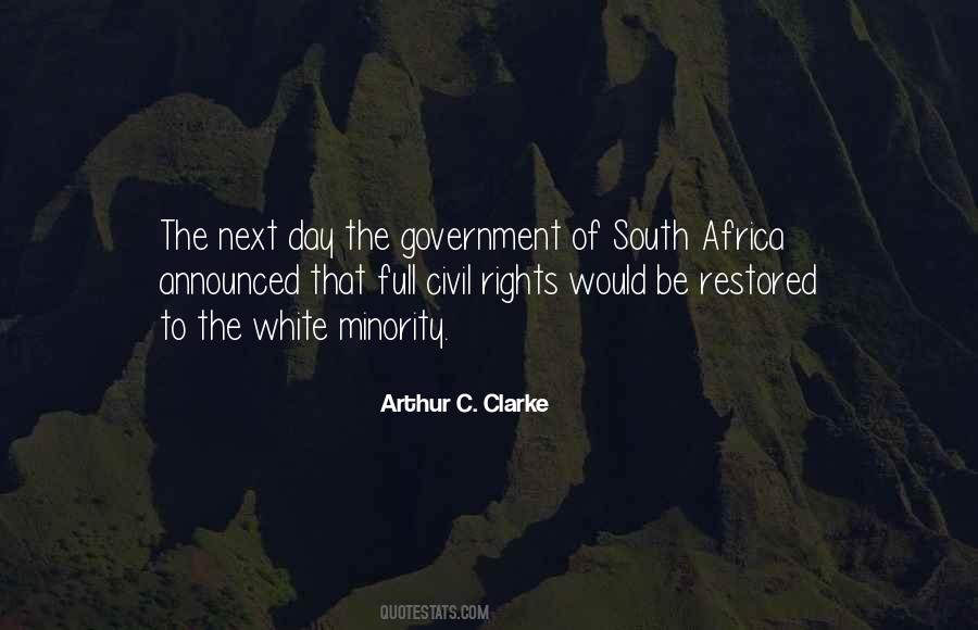 Quotes About Minority Rights #1186149