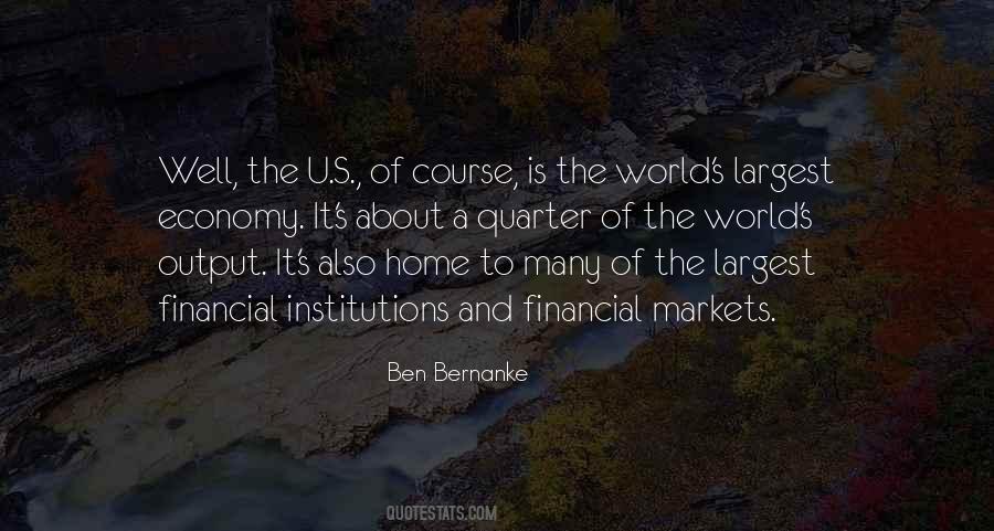 World Economy Quotes #181151