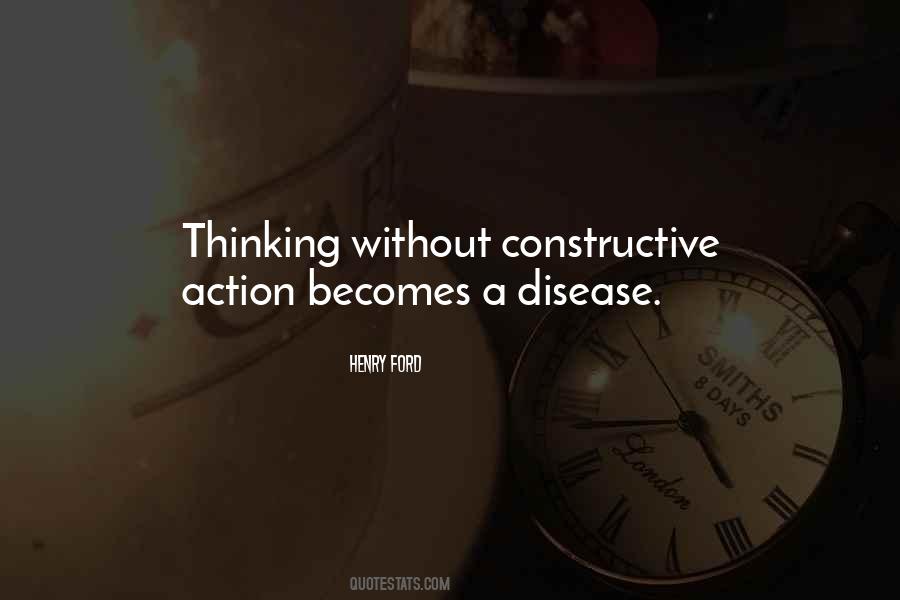 Constructive Action Quotes #727449