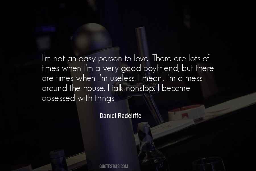 Quotes About Boyfriend Love #1078788 Quotes About Boyfriend Love #1078788