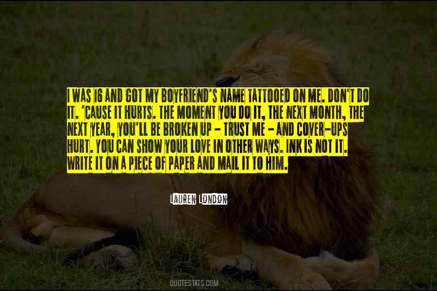 Quotes About Boyfriend Love #510911
