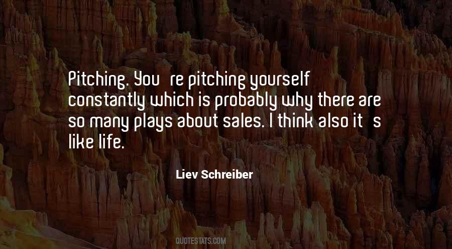 Quotes About Pitching #1191477