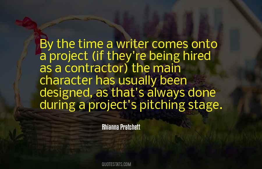 Quotes About Pitching #1353548