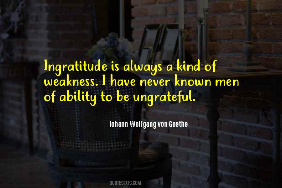 Quotes About Ingratitude #100198