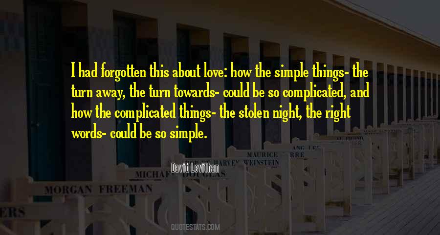 Quotes About The Simple Things #1168844