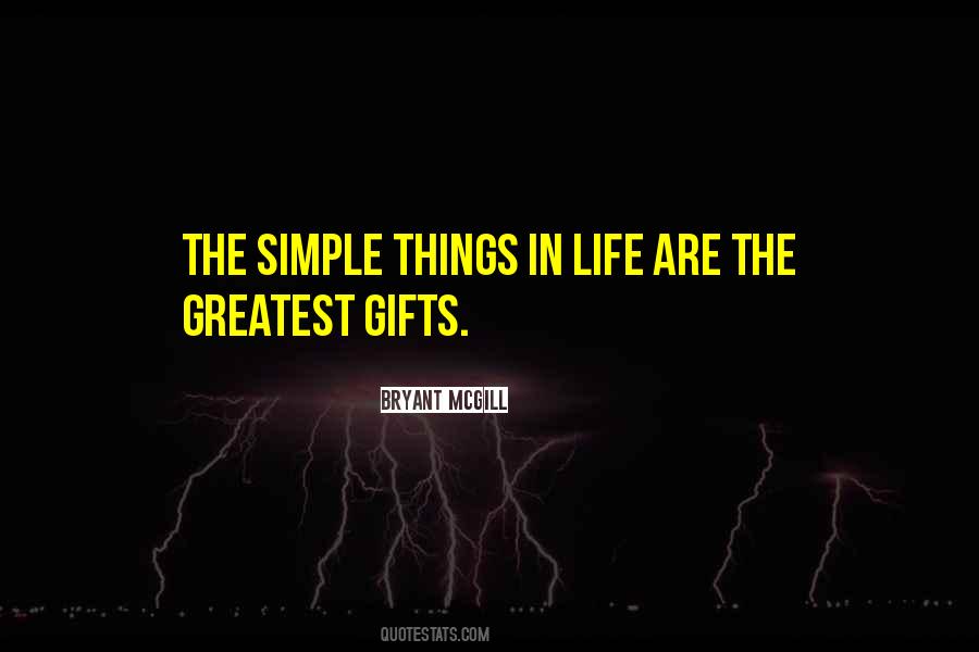 Quotes About The Simple Things #1271124