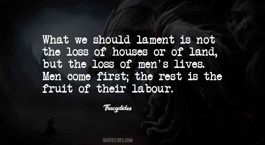 Quotes About Lament #204723