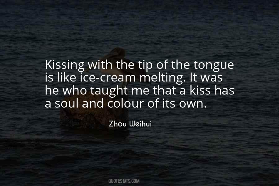 Quotes About Kissing Your Ex #2260