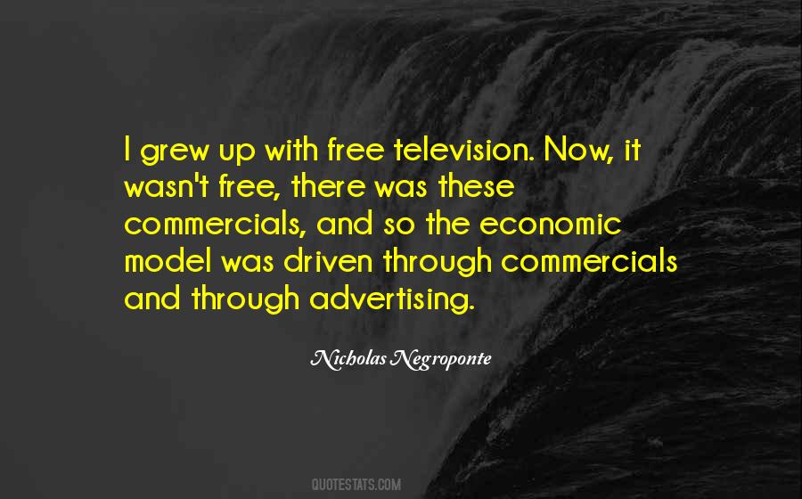 Quotes About Commercials On Television #1039871