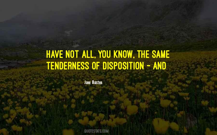 Quotes About Tenderness #1250304