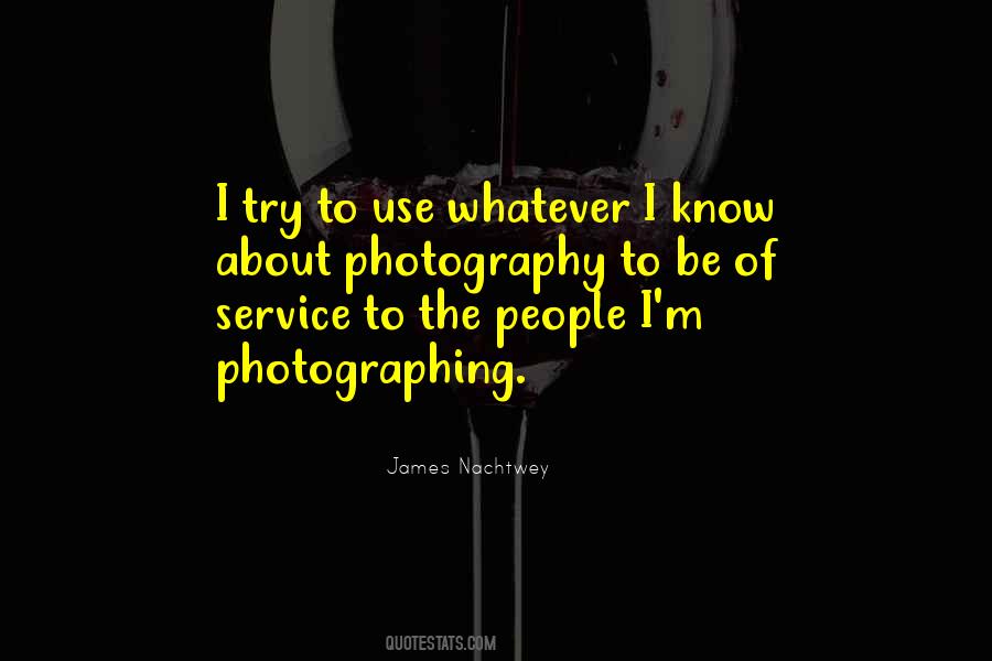 Photographing People Quotes #417979