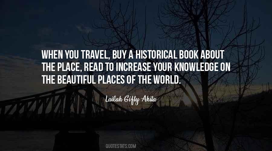 Quotes About The Beautiful Places #1160271