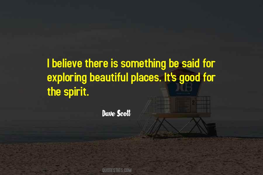 Quotes About The Beautiful Places #1744170