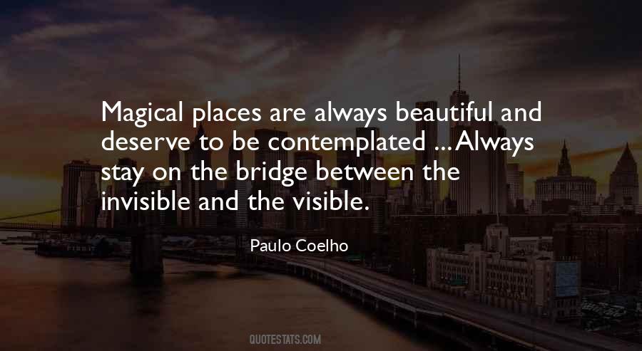 Quotes About The Beautiful Places #1834883