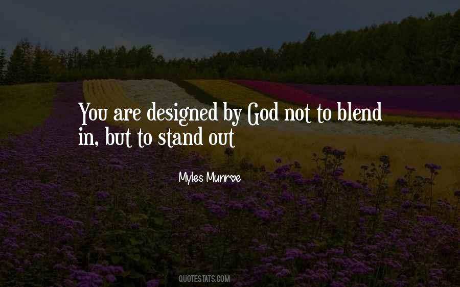 Quotes About Not Standing Out #484050