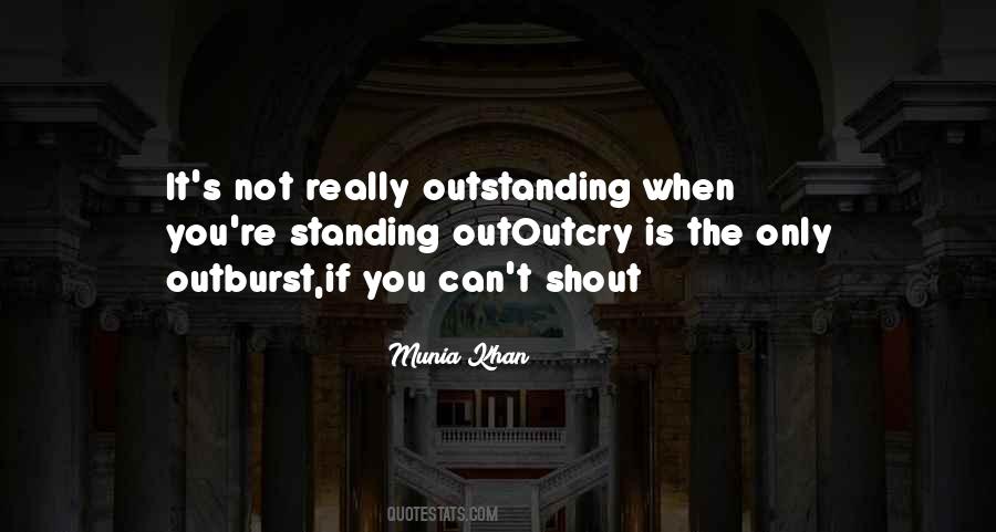 Quotes About Not Standing Out #69650