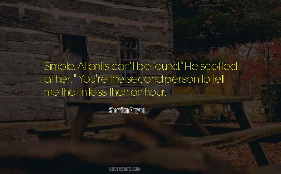 Quotes About Atlantis #930403