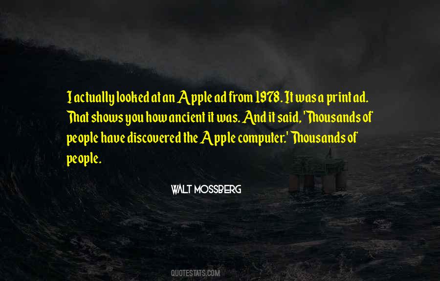 Quotes About Apple Computer #856240